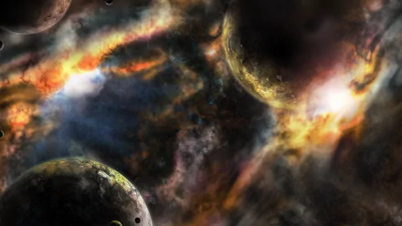 cosmos Sci Fi planet HD Desktop Wallpaper | Background Image