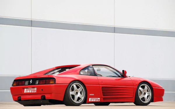 Ferrari vehicle ferrari 348 gt competizione HD Desktop Wallpaper | Background Image