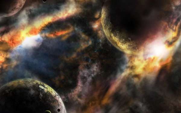 cosmos Sci Fi planet HD Desktop Wallpaper | Background Image