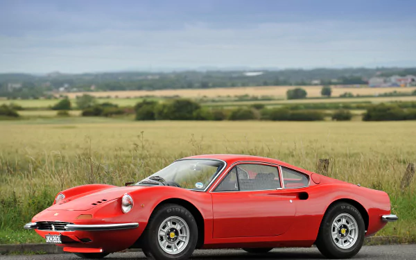Ferrari vehicle Ferrari Dino 246 GT HD Desktop Wallpaper | Background Image