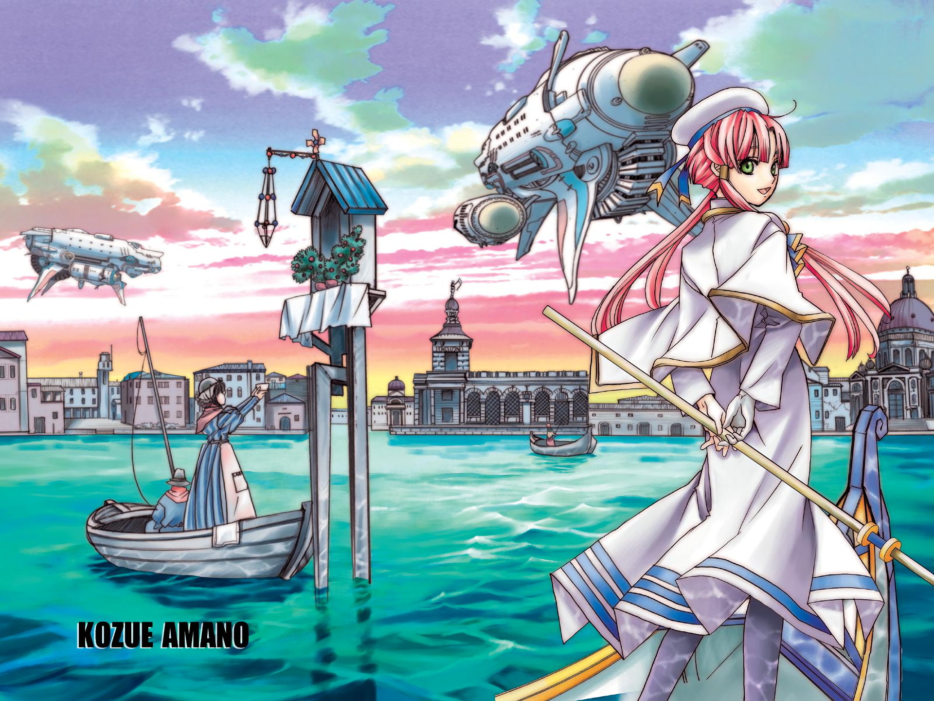 Download Anime Aria HD Wallpaper