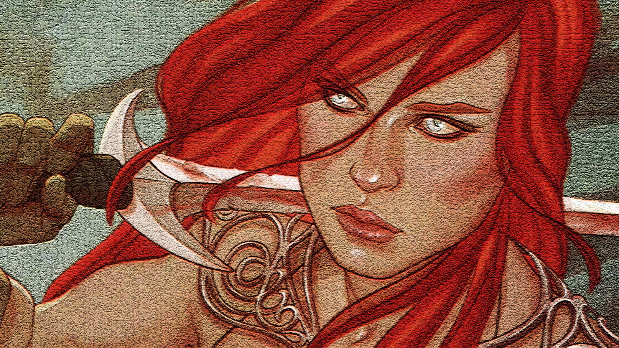 Download Comic Red Sonja HD Wallpaper