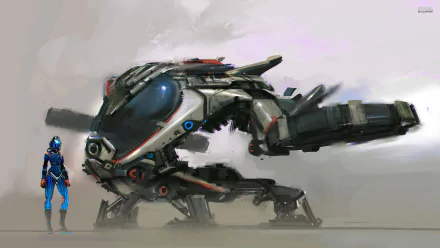 Sci Fi helicopter HD Desktop Wallpaper | Background Image