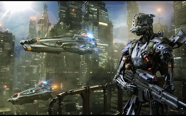 Sci Fi Robot High Tech HD Wallpaper | Background Image