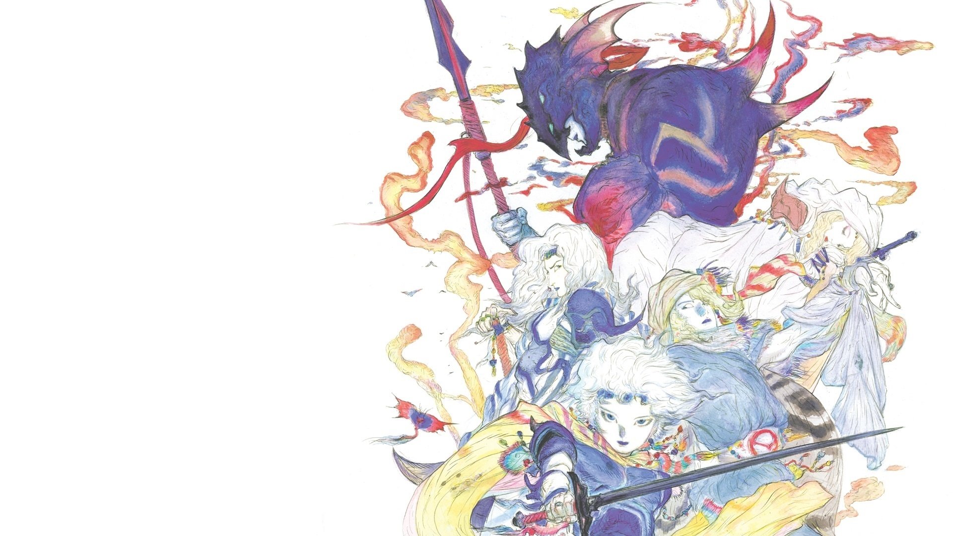 Download Video Game Final Fantasy IV HD Wallpaper