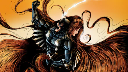 Comic Black Bolt HD Desktop Wallpaper | Background Image