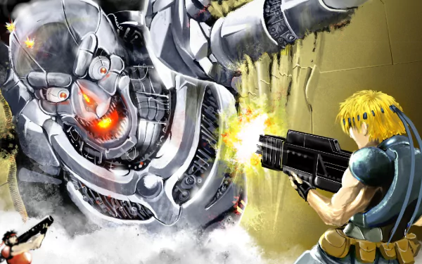 video game Contra III: The Alien Wars HD Desktop Wallpaper | Background Image