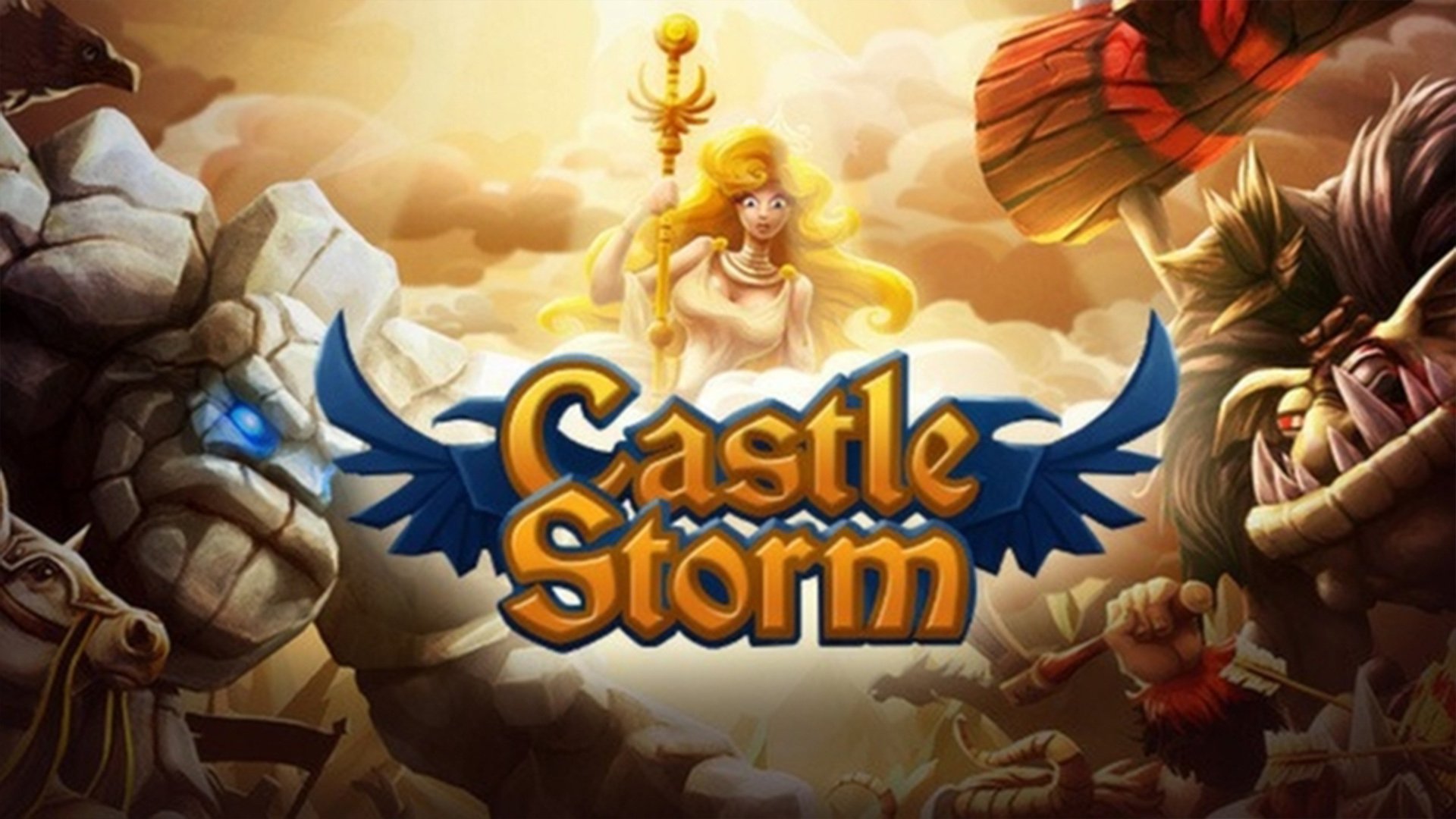 Download Video Game CastleStorm HD Wallpaper