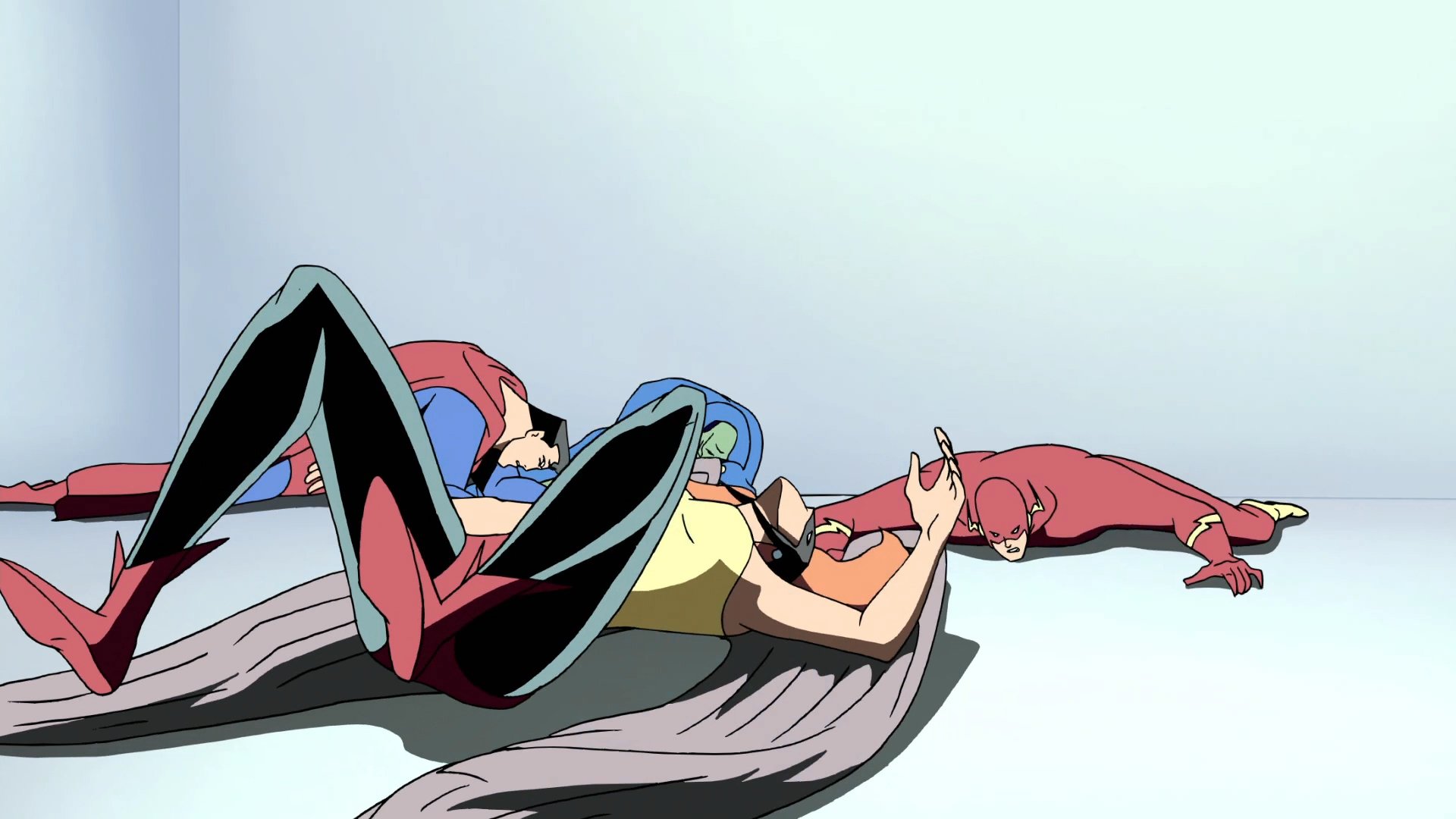 Download Wally West Hawkgirl (DC Comics) Martian Manhunter Superman Flash TV Show Justice League HD Wallpaper