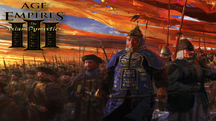 video game Age of Empires III: The Asian Dynasties HD Desktop Wallpaper | Background Image