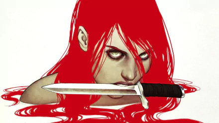 Comic Red Sonja HD Desktop Wallpaper | Background Image