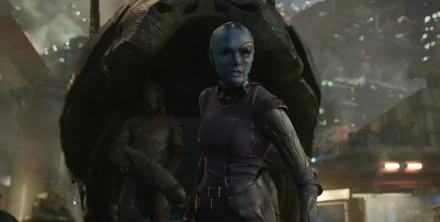 Nebula (Marvel Comics) Karen Gillan movie Guardians of the Galaxy HD Desktop Wallpaper | Background Image