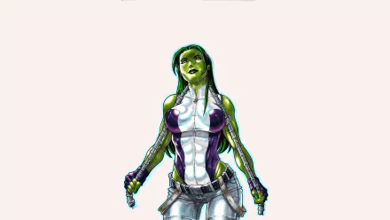 Comic She-Hulk HD Desktop Wallpaper | Background Image