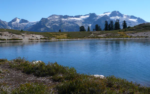 nature Elfin Lake HD Desktop Wallpaper | Background Image