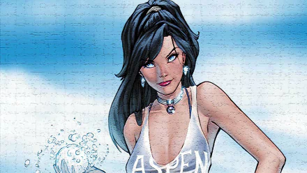 Comic aspen splash HD Desktop Wallpaper | Background Image