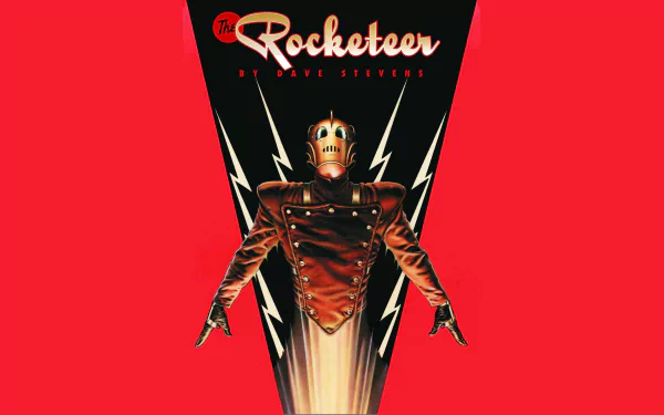 Comic Rocketeer HD Desktop Wallpaper | Background Image