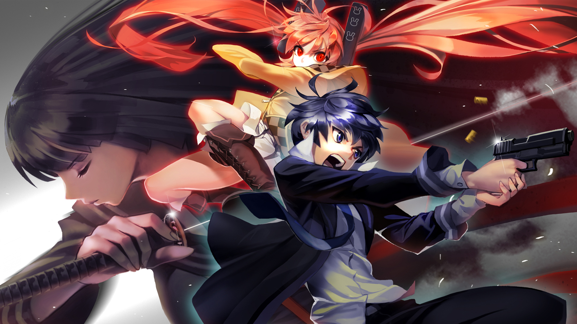 Anime Black Bullet HD Wallpaper by PressureDeath