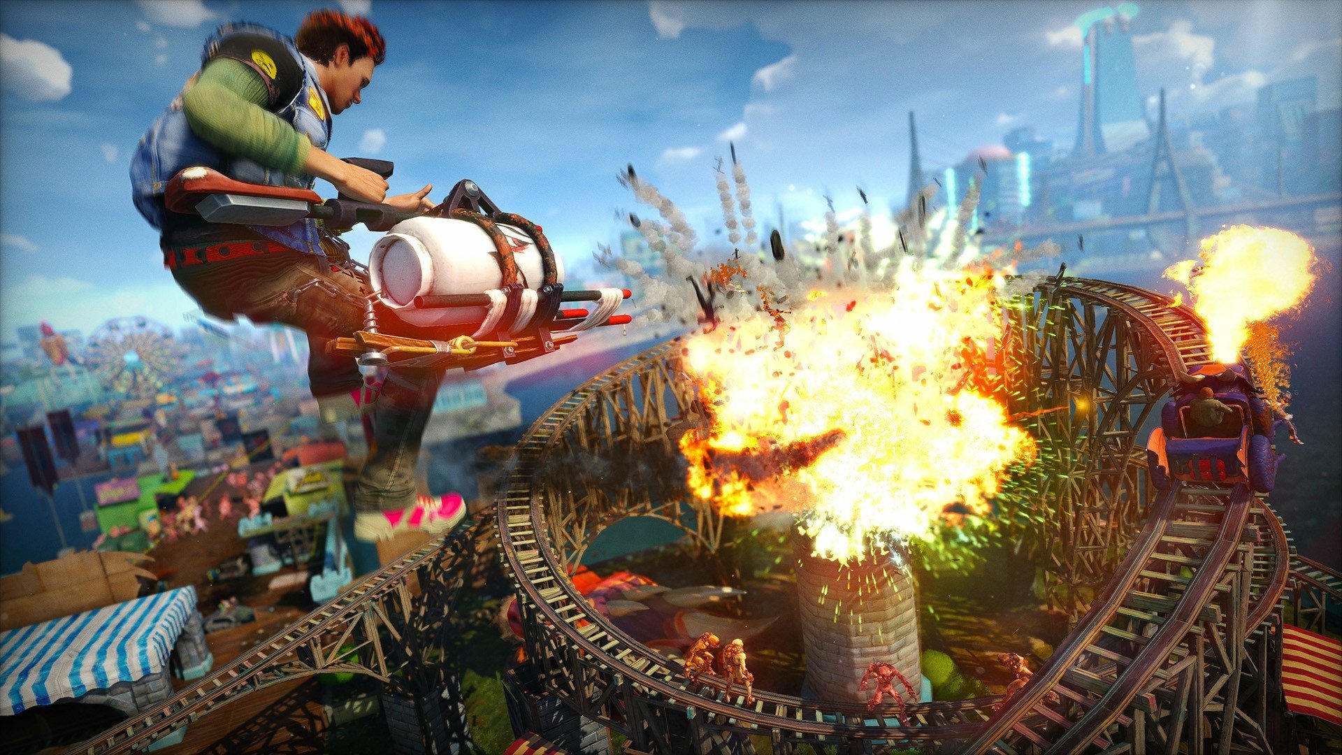 Download Video Game Sunset Overdrive HD Wallpaper