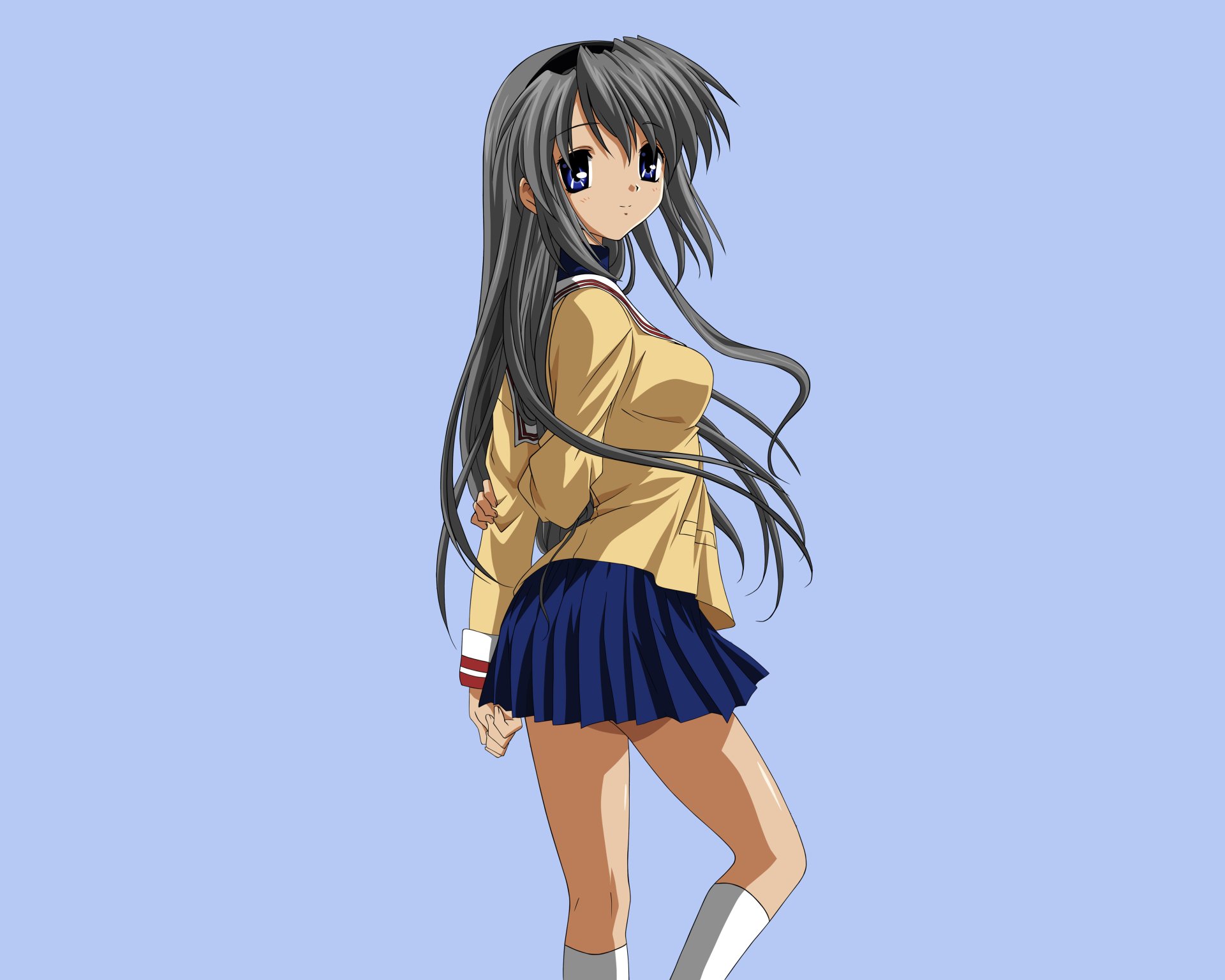 Download Tomoyo Sakagami Anime Clannad 4k Ultra HD Wallpaper