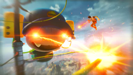 video game Sunset Overdrive HD Desktop Wallpaper | Background Image