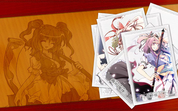 Komachi Onozuka Anime Touhou HD Desktop Wallpaper | Background Image
