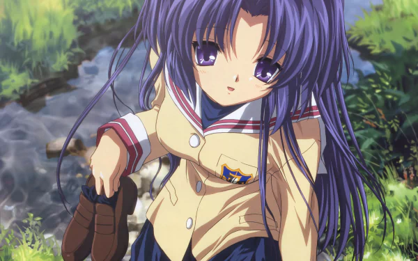 Kotomi Ichinose Anime Clannad HD Desktop Wallpaper | Background Image