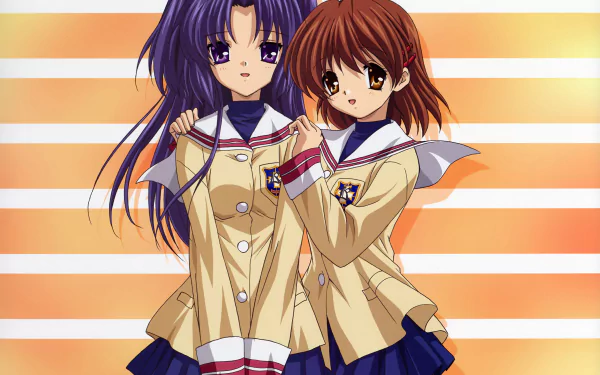 Kotomi Ichinose Nagisa Furukawa Anime Clannad HD Desktop Wallpaper | Background Image