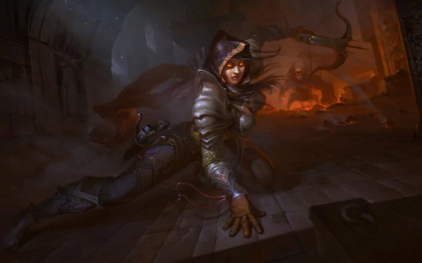 Demon Hunter (Diablo III) video game Diablo III HD Desktop Wallpaper | Background Image