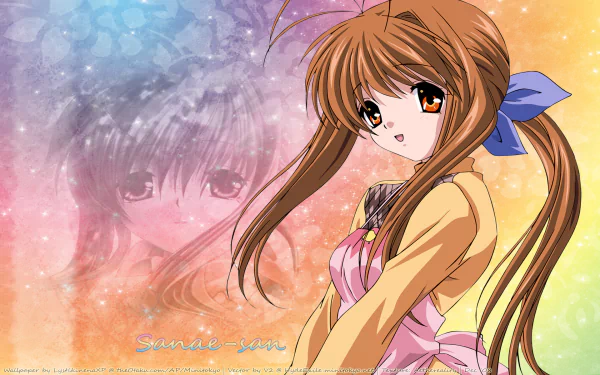 Sanae Furukawa Anime Clannad HD Desktop Wallpaper | Background Image