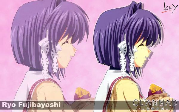Ryou Fujibayashi Anime Clannad HD Desktop Wallpaper | Background Image