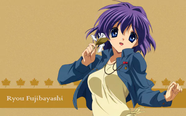 Ryou Fujibayashi Anime Clannad HD Desktop Wallpaper | Background Image