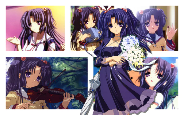 Kotomi Ichinose Anime Clannad HD Desktop Wallpaper | Background Image