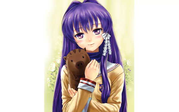 Botan (Clannad) Kyou Fujibayashi Anime Clannad HD Desktop Wallpaper | Background Image