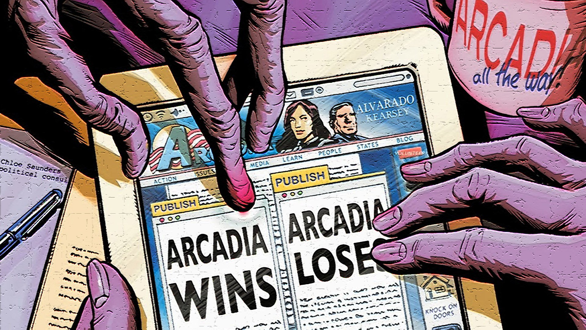 Download Comic Saucer Country HD Wallpaper