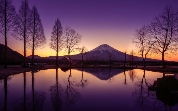 Earth Mount Fuji Volcanoes Fujiyama Japan HD Wallpaper | Background Image