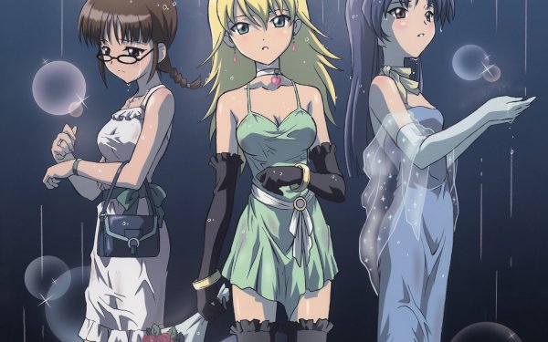 Anime The iDOLM@STER THE iDOLM@STER Ritsuko Akizuki Miki Hoshii Chihaya Kisaragi HD Wallpaper | Background Image