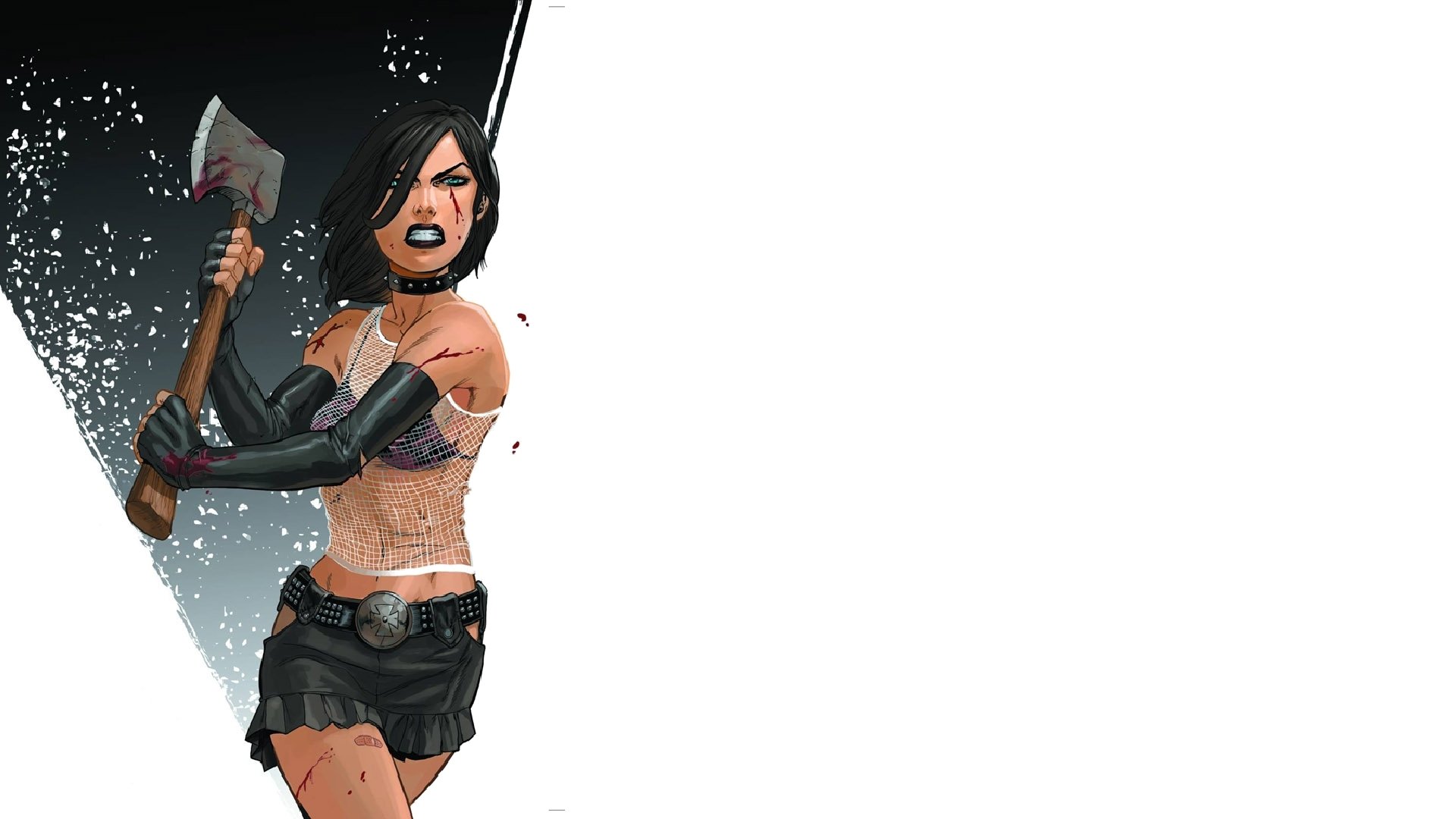 Download Comic Hack/Slash HD Wallpaper