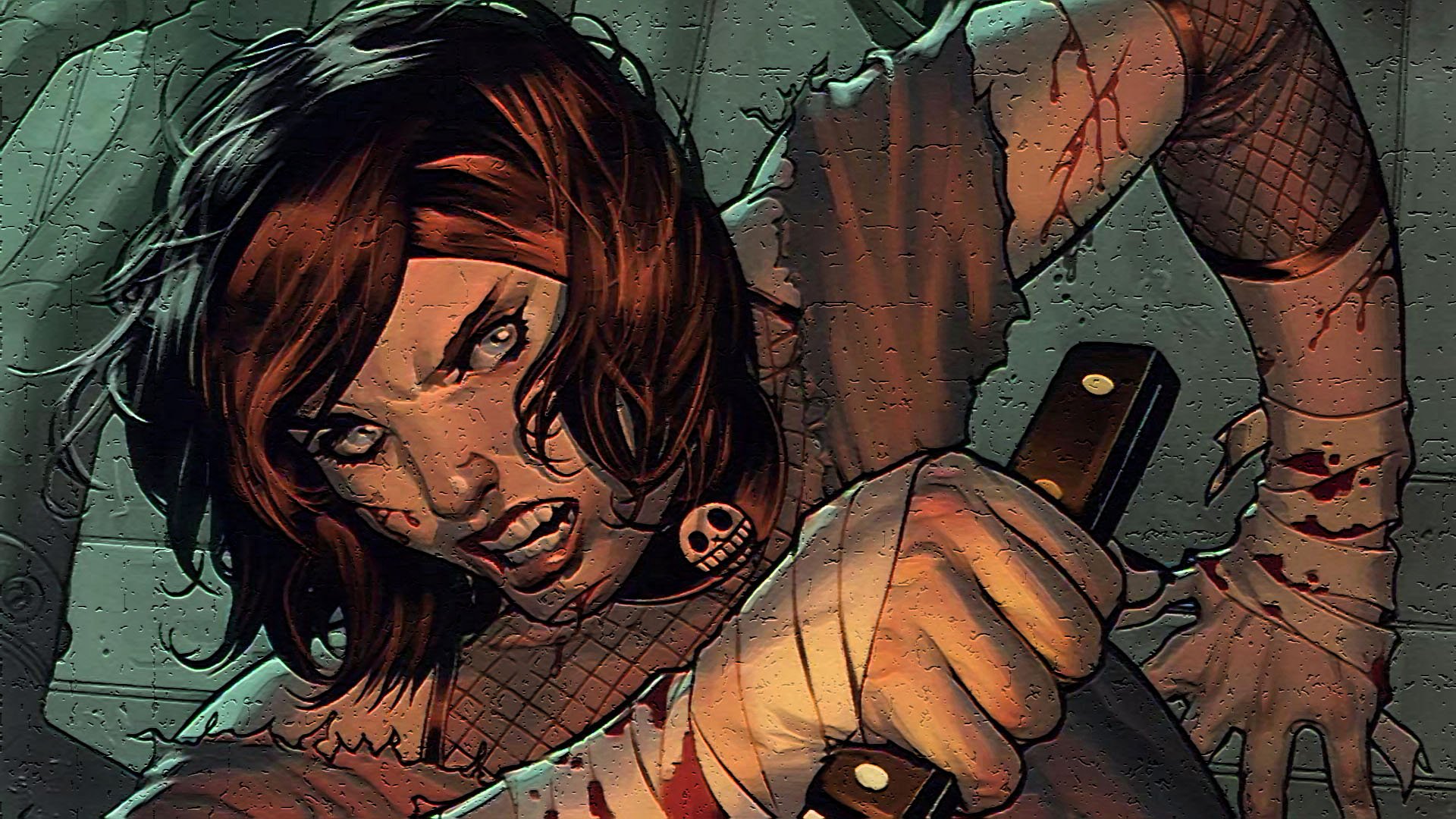 Download Comic Hack/Slash HD Wallpaper