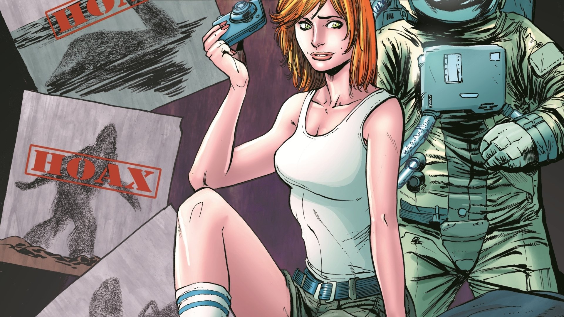 Download Comic Hoax Hunters HD Wallpaper