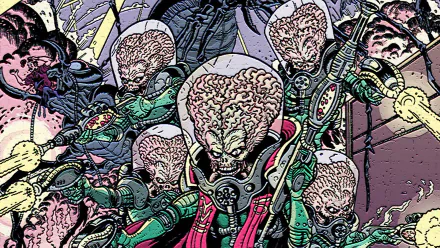 Comic mars attacks HD Desktop Wallpaper | Background Image