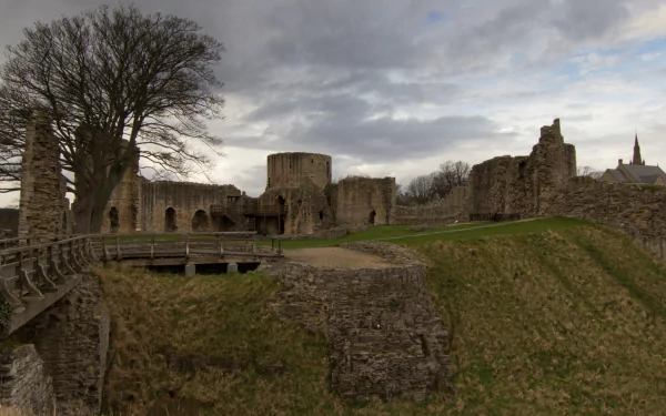 man made Barnard Castle HD Desktop Wallpaper | Background Image