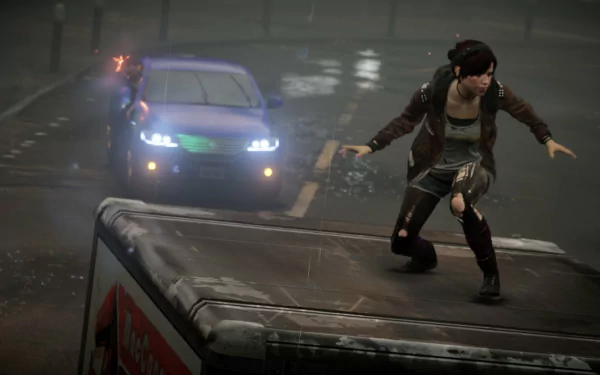 video game inFAMOUS: First Light HD Desktop Wallpaper | Background Image