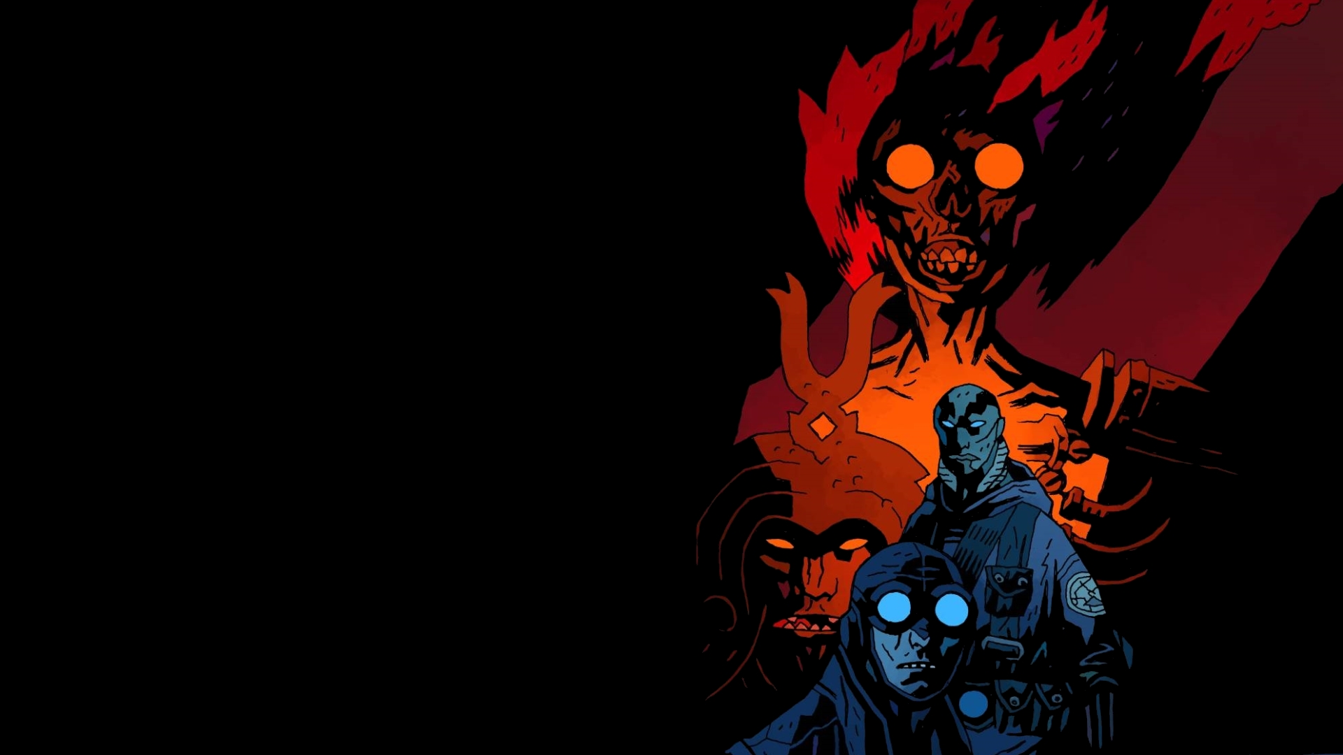 New Hellboy Image Assembles the BPRD - The Credits