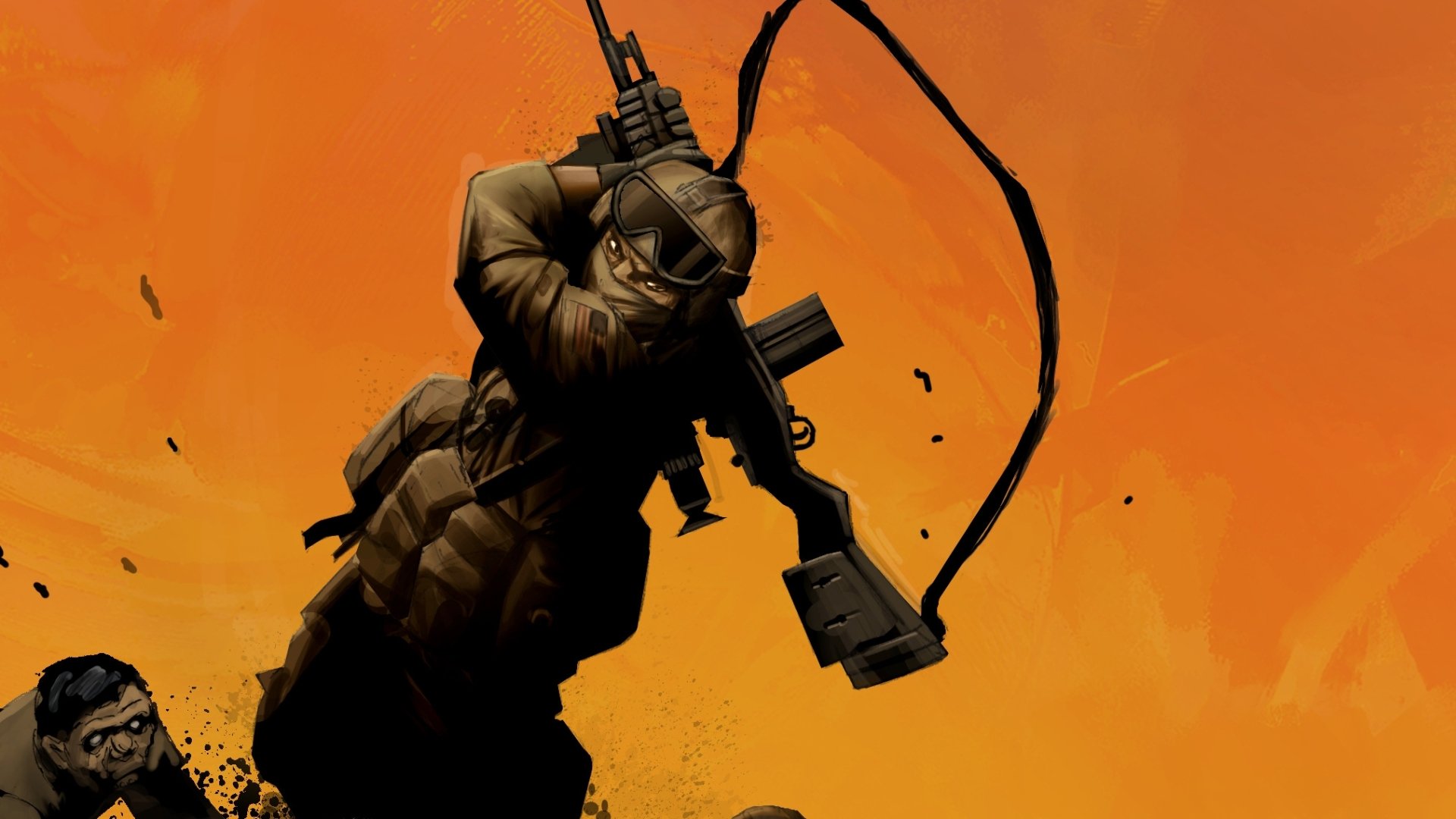 Download Comic The Last Zombie HD Wallpaper