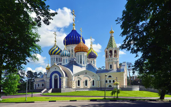 Russia religious church HD Desktop Wallpaper | Background Image