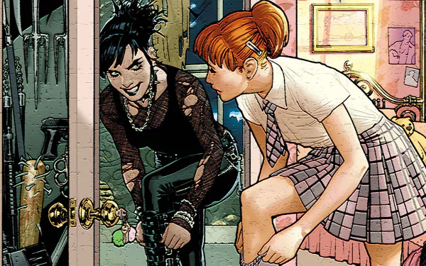 Comic Rose & Thorn HD Desktop Wallpaper | Background Image