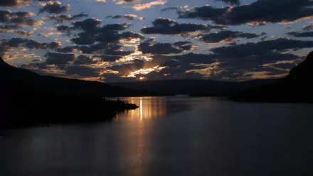 nature Saint Mary Lake HD Desktop Wallpaper | Background Image