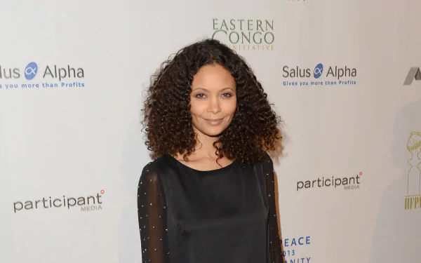 actress English Celebrity Thandie Newton HD Desktop Wallpaper | Background Image