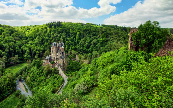 man made Eltz Castle HD Desktop Wallpaper | Background Image