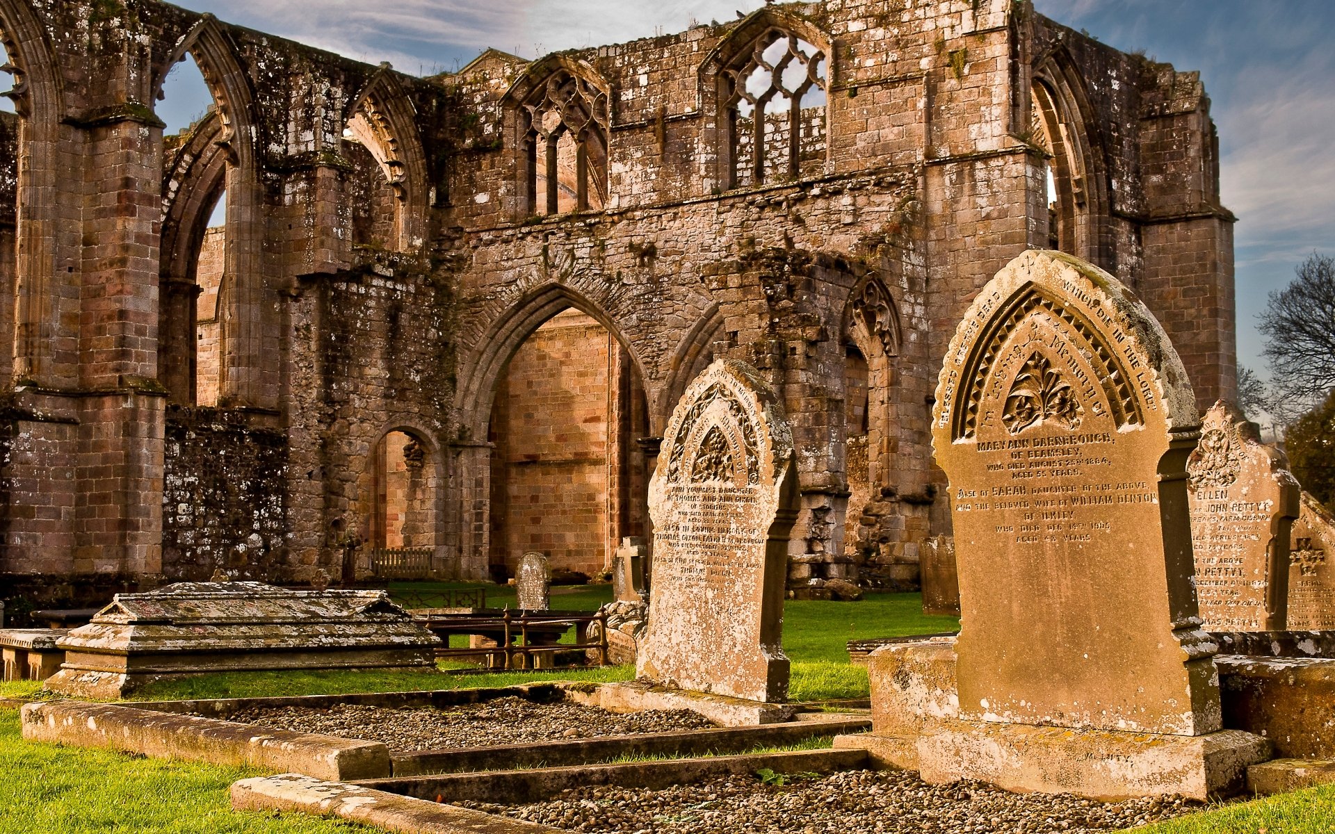 Download Man Made Bolton Priory HD Wallpaper